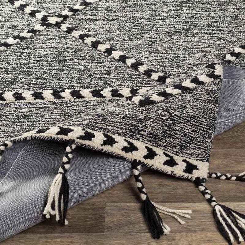 Liskeard Global Black Area Rug