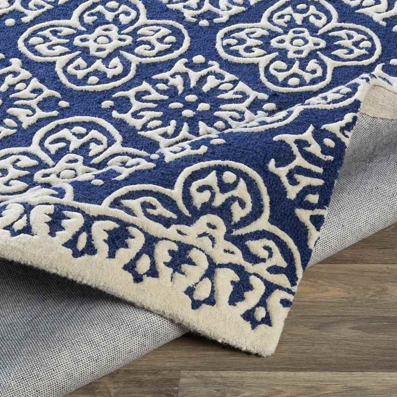 Zorgvlied Global Navy Area Rug