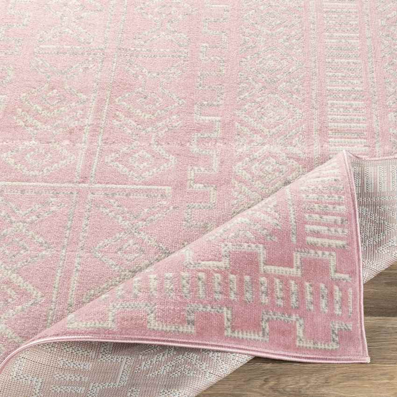 Zuideind Global Pale Pink Area Rug