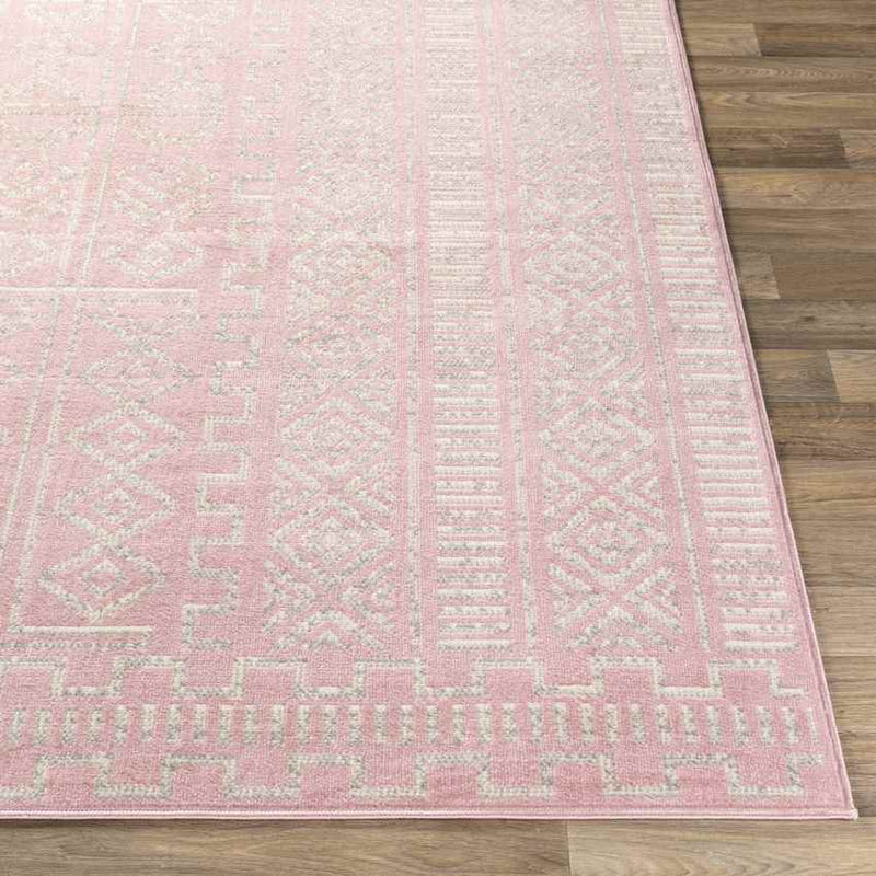 Zuideind Global Pale Pink Area Rug