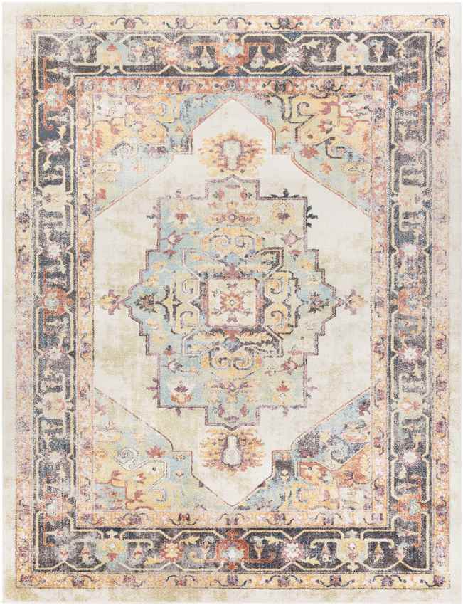 Zuidvelde Traditional Gray/Cream Area Rug