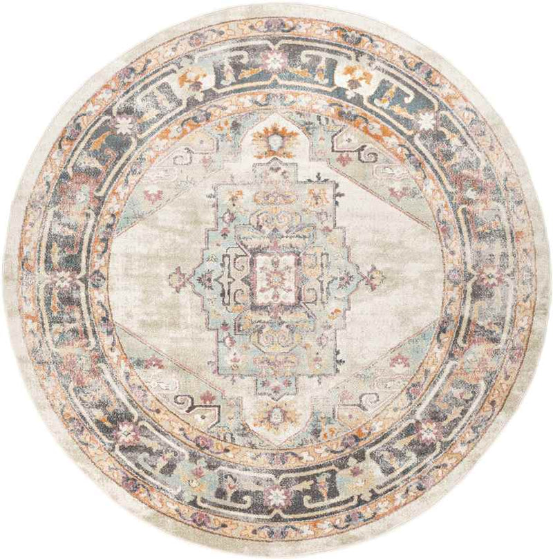 Zuidvelde Traditional Gray/Cream Area Rug