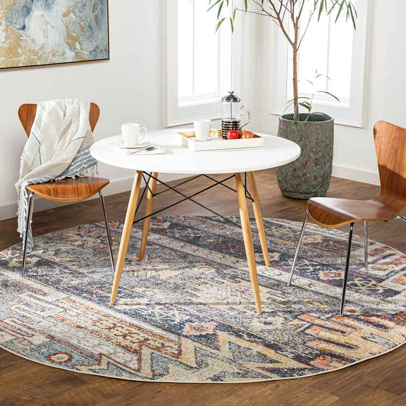 Radstock Rustic Denim Area Rug