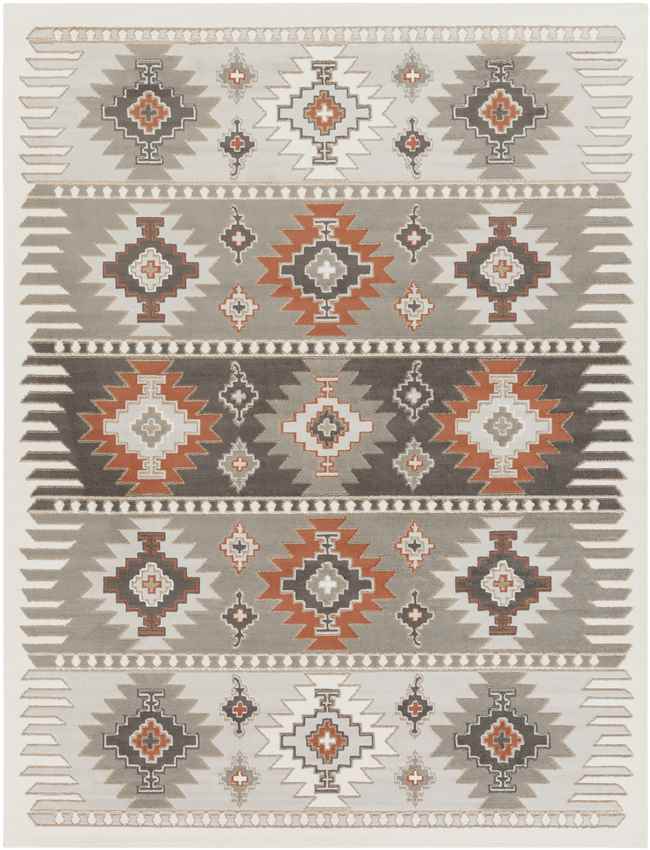 Landerd Rustic Light Gray Area Rug