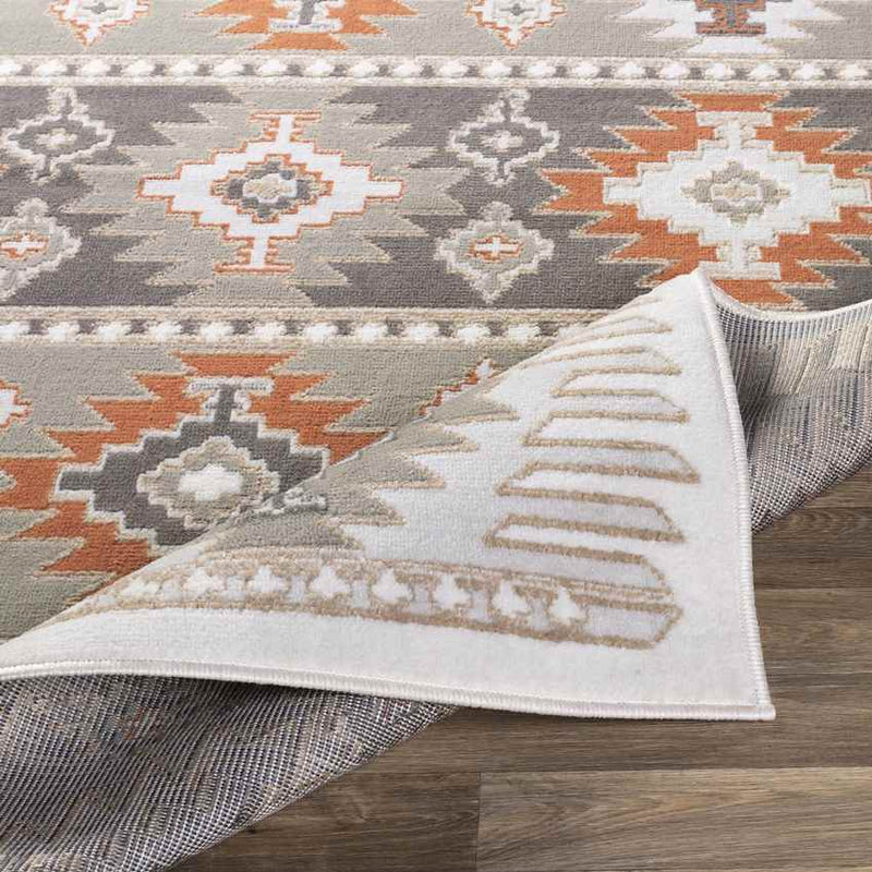 Landerd Rustic Light Gray Area Rug