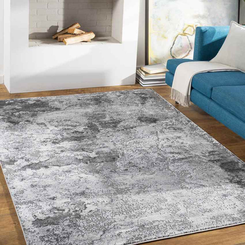 Landgraaf Modern Medium Gray Area Rug