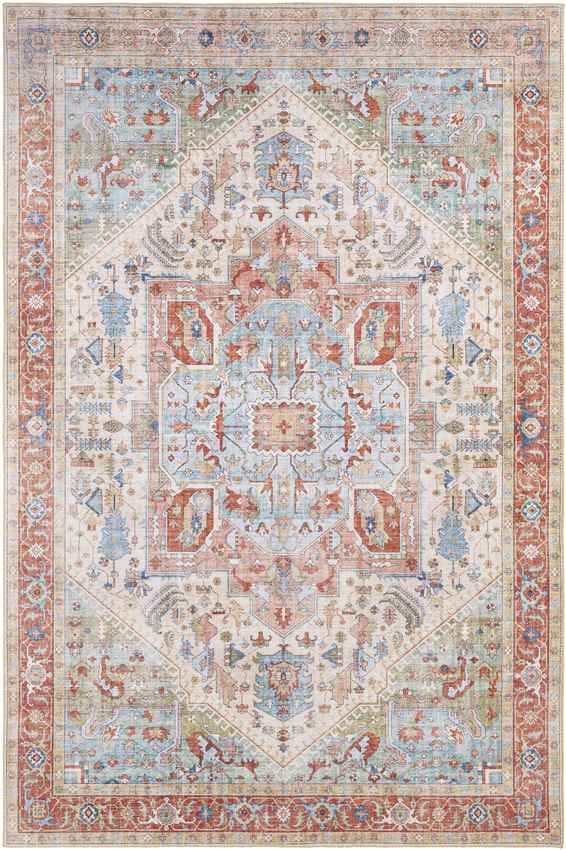 Maasdriel Traditional Beige Area Rug