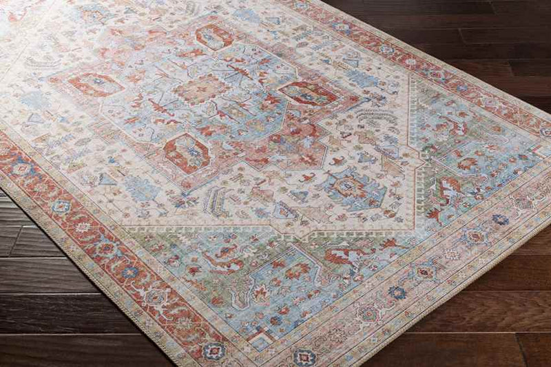 Maasdriel Traditional Beige Area Rug