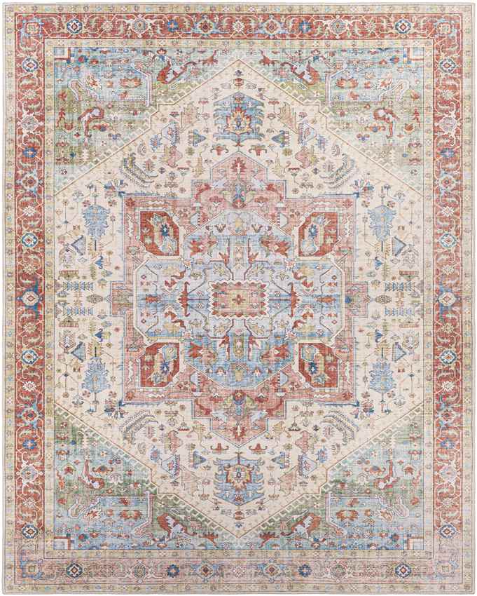 Maasdriel Traditional Beige Area Rug