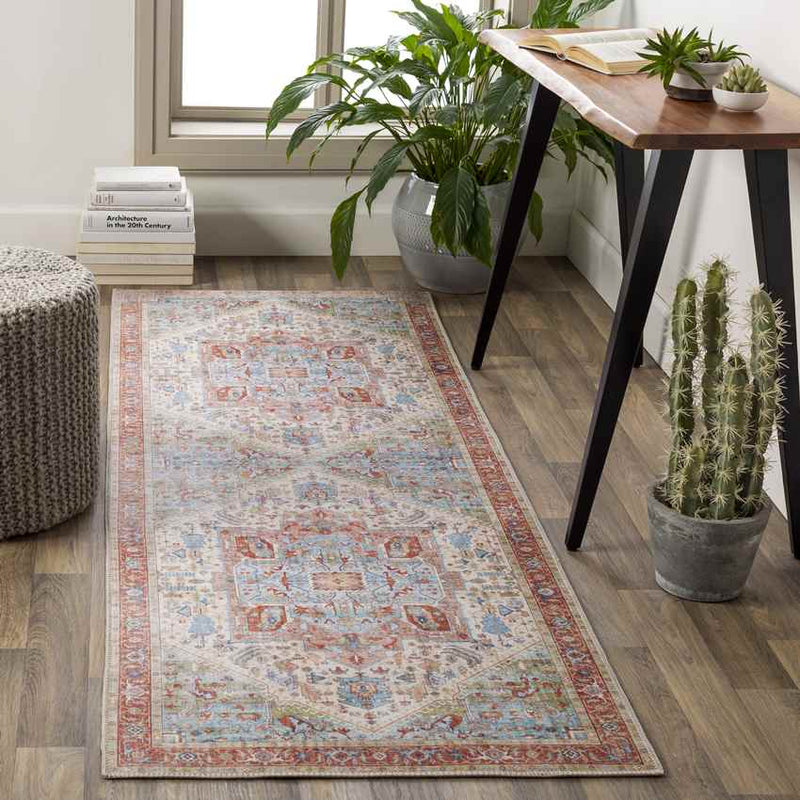 Maasdriel Traditional Beige Area Rug