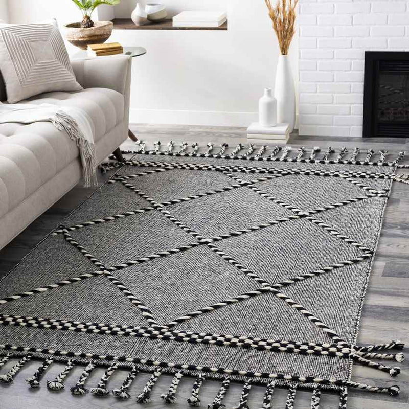 Ameland Global Black Area Rug