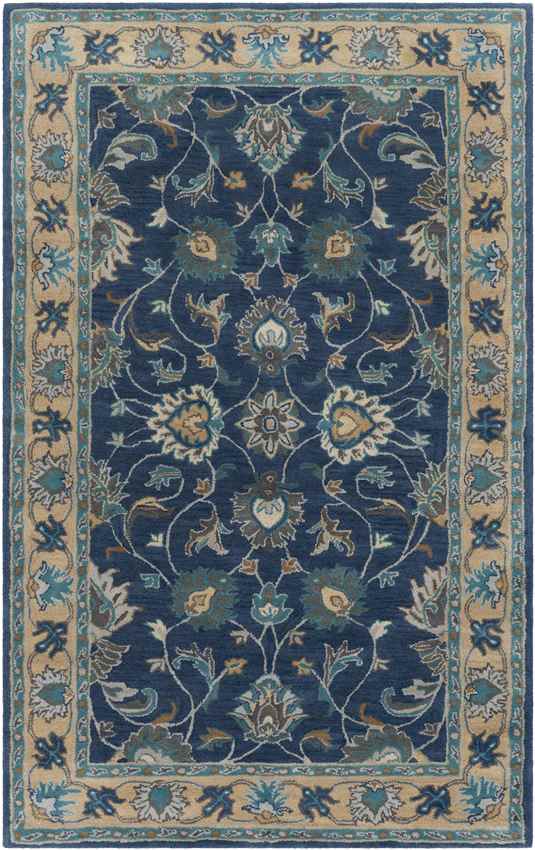 Paris Traditional Teal Area Rug