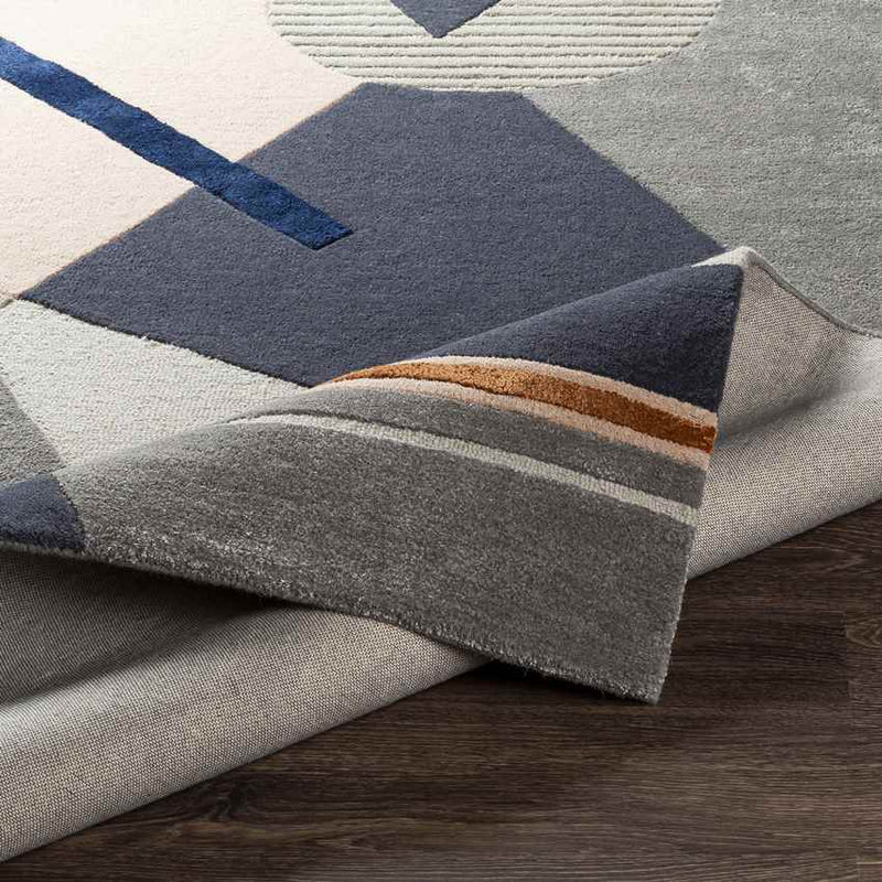 Baden Modern Medium Gray Area Rug