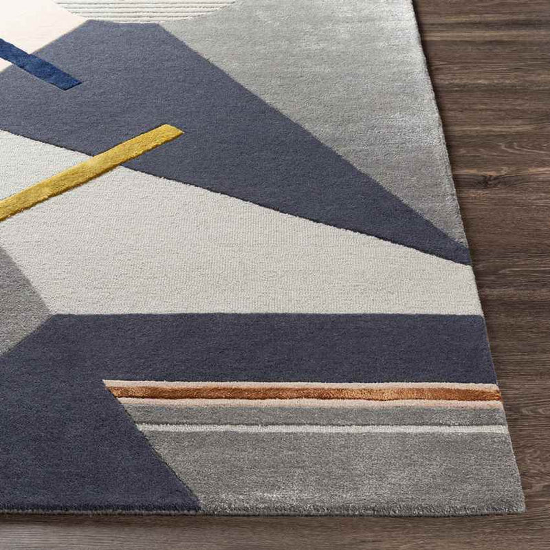 Baden Modern Medium Gray Area Rug