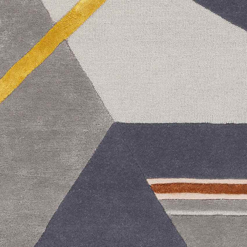 Baden Modern Medium Gray Area Rug