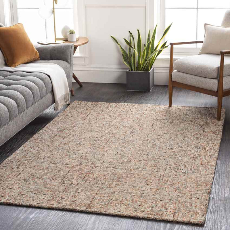 Appenzell Modern Terracotta Area Rug