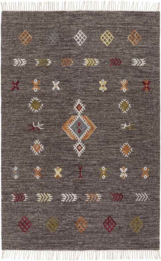 Buochs Global Brown/Orange Area Rug