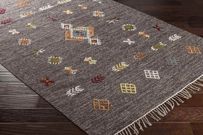 Buochs Global Brown/Orange Area Rug