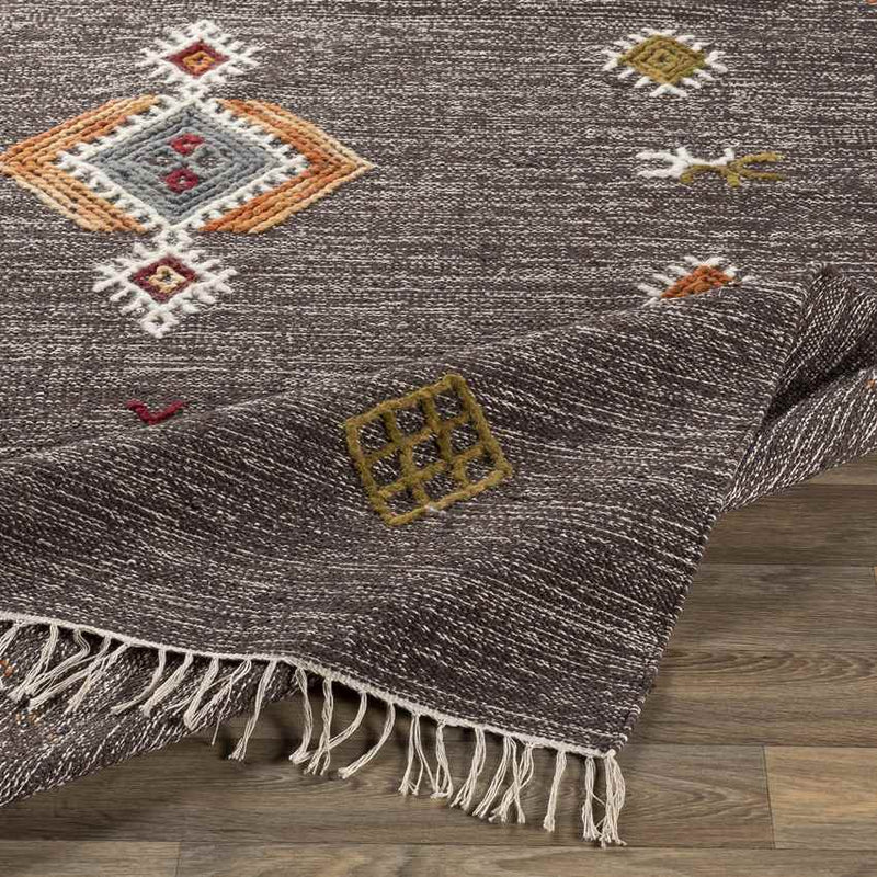 Buochs Global Brown/Orange Area Rug