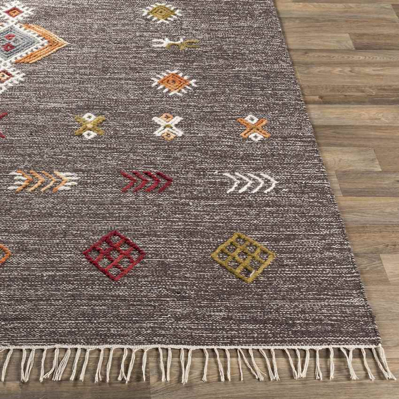 Buochs Global Brown/Orange Area Rug