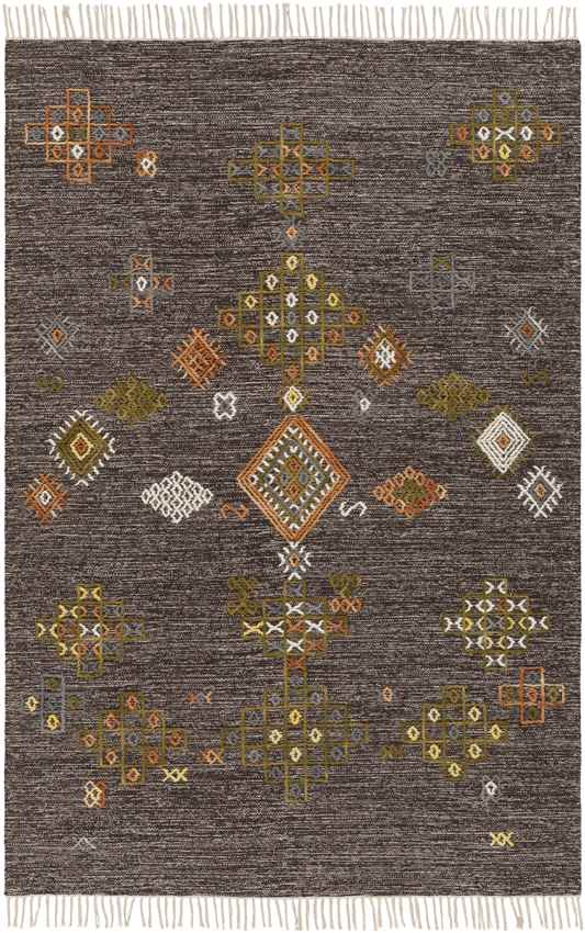 Cham Global Brown/Orange Area Rug