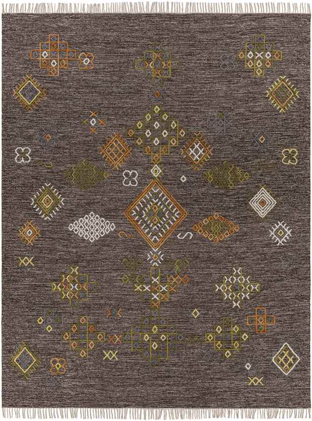 Cham Global Brown/Orange Area Rug