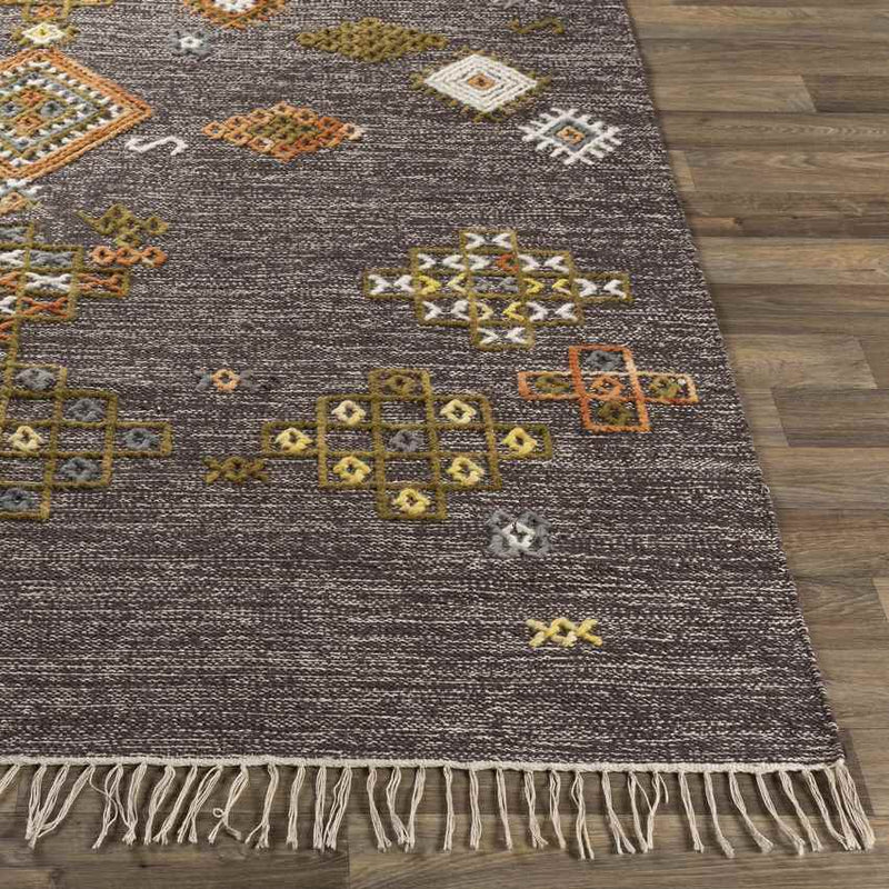 Cham Global Brown/Orange Area Rug