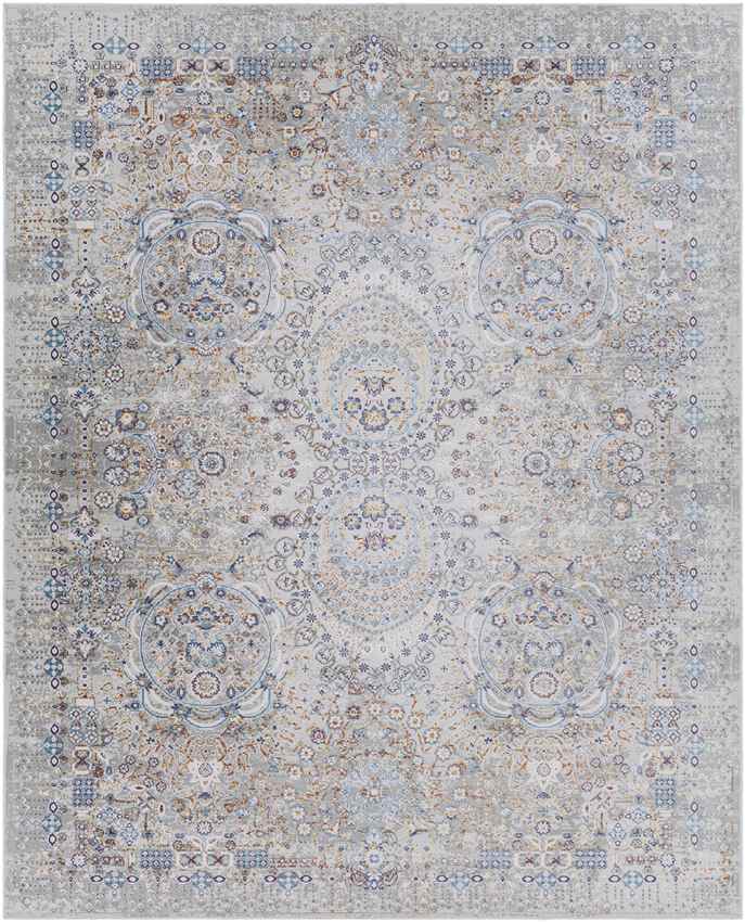 Emmetten Traditional Taupe Area Rug