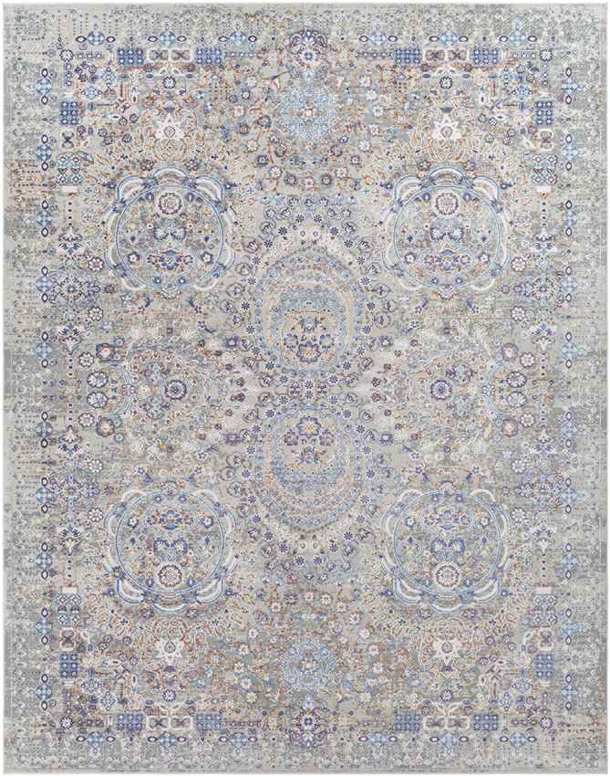 Emmetten Traditional Taupe Area Rug