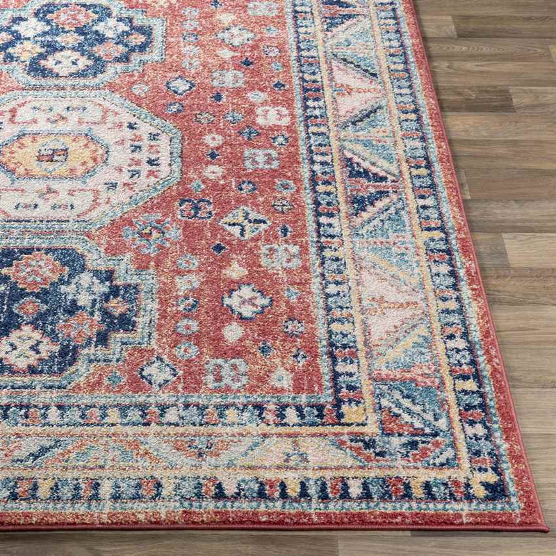 Fribourg Traditional Garnet Area Rug