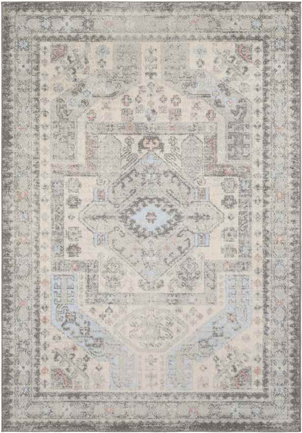 Tadley Traditional Medium Gray Area Rug