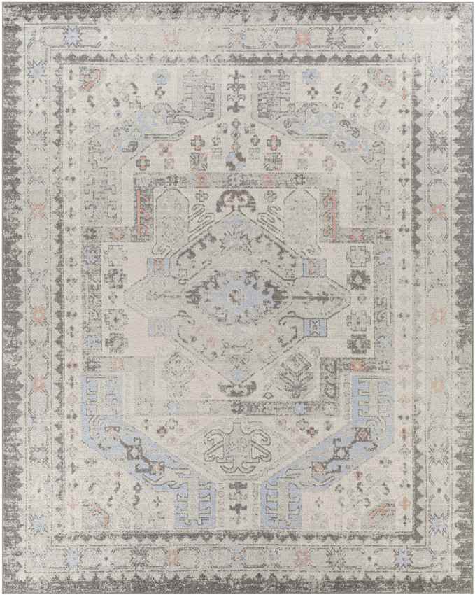 Tadley Traditional Medium Gray Area Rug