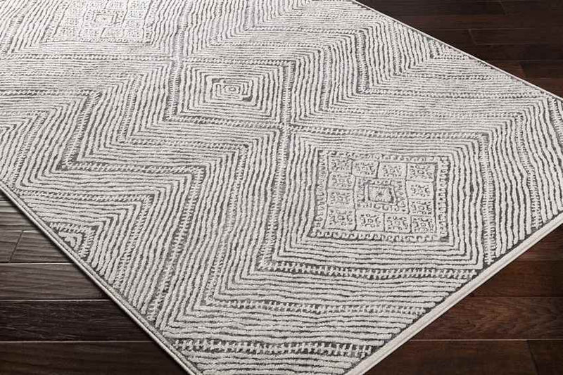 Magrath Global Light Gray Area Rug