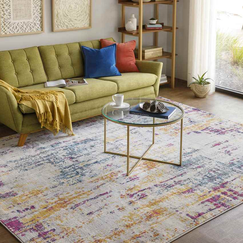 Cornwerd Modern Blue Area Rug