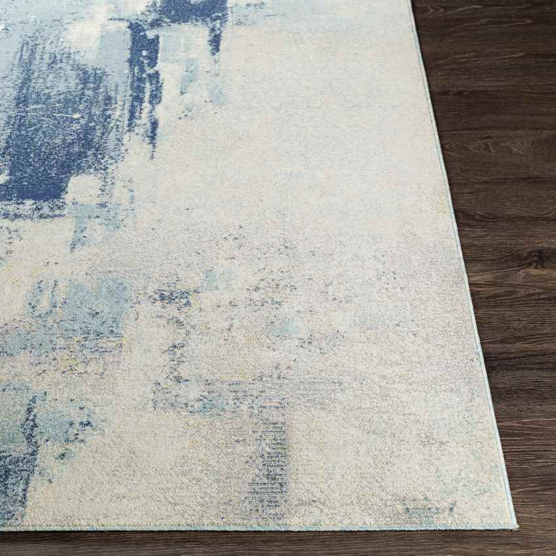 Gonten Modern Dark Blue Area Rug