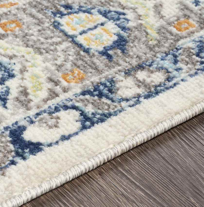 Heiden Global Dark Blue Area Rug