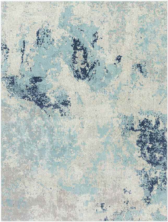 Giswil Modern Aqua Area Rug