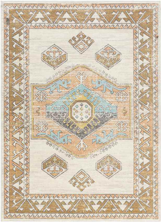 Habsburg Global Bright Yellow Area Rug