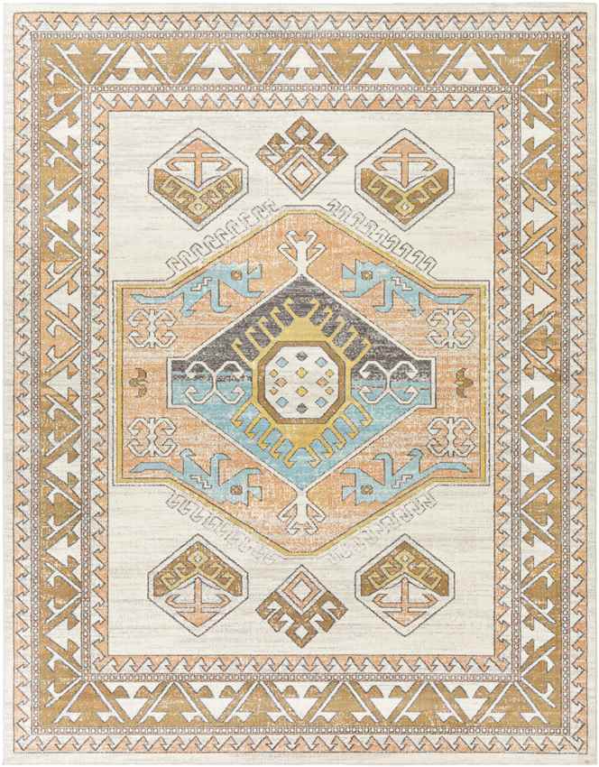 Habsburg Global Bright Yellow Area Rug