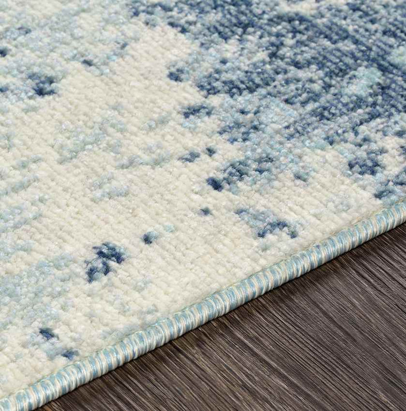 Bakhuizen Modern Aqua Area Rug