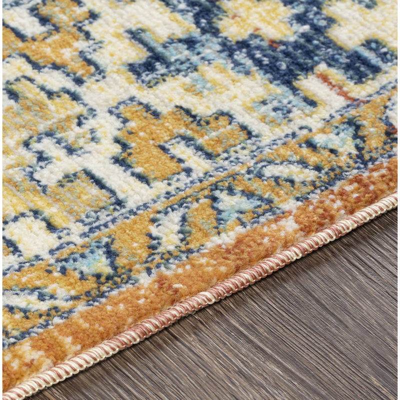 Balk Traditional Saffron Area Rug