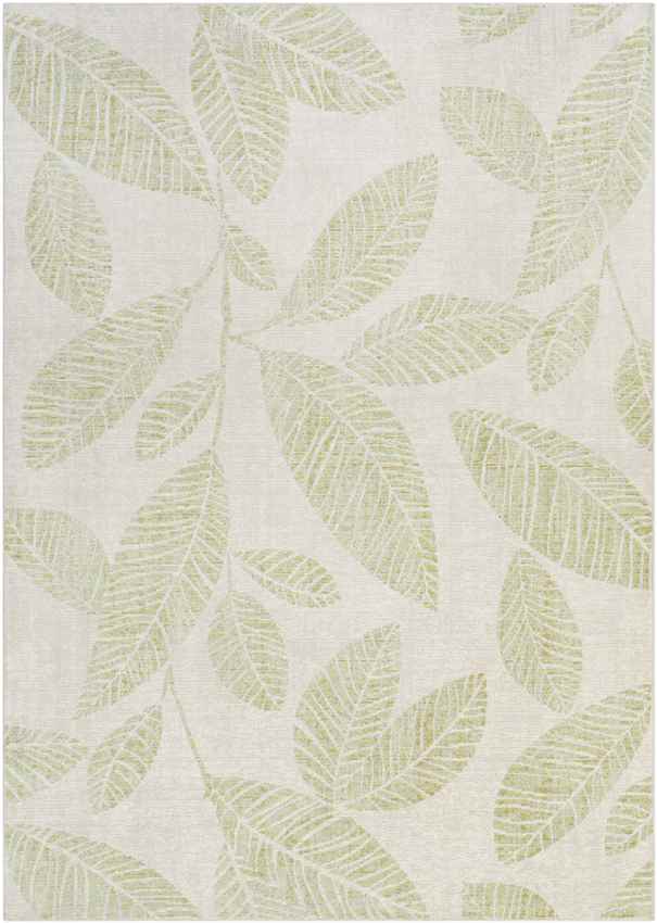 Bargebek Coastal Grass Green Area Rug