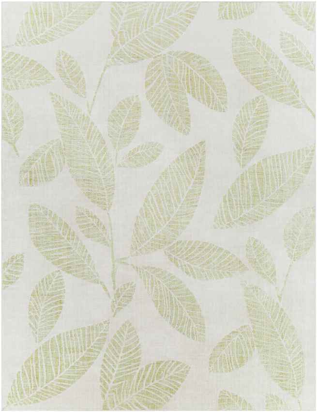 Bargebek Coastal Grass Green Area Rug