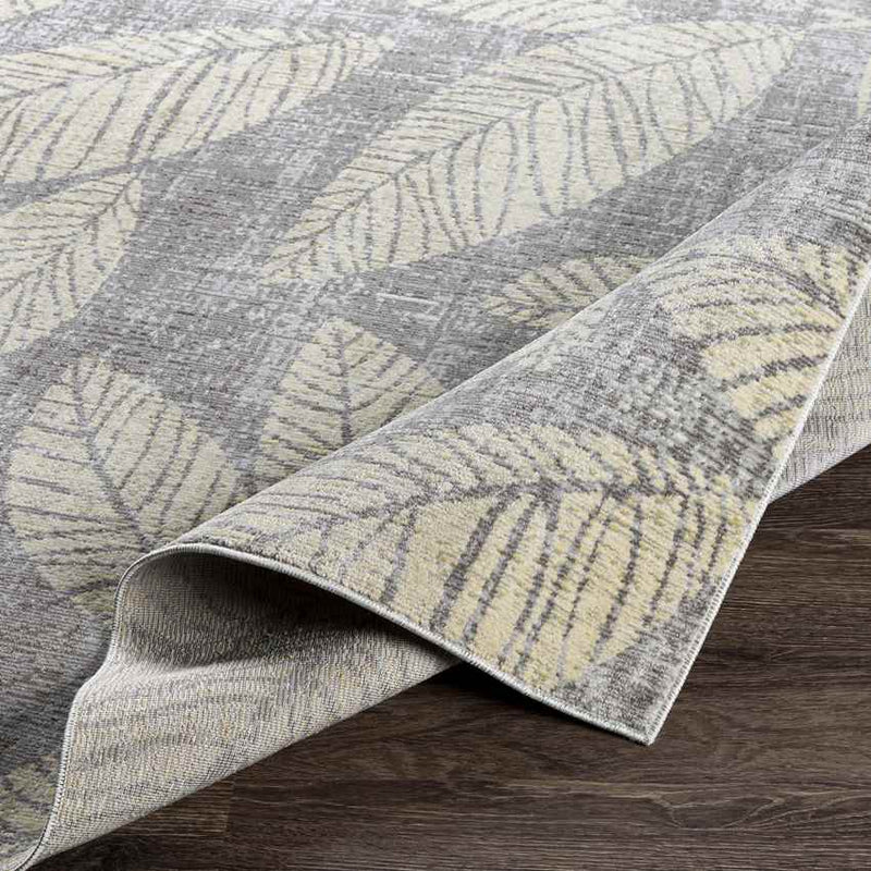 Bargebek Coastal Light Gray Area Rug