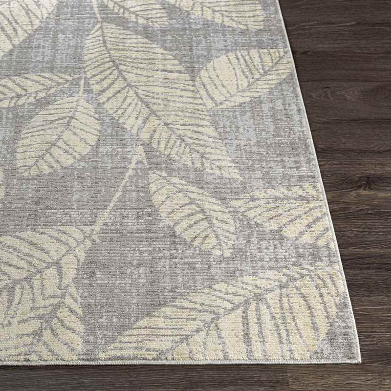 Bargebek Coastal Light Gray Area Rug