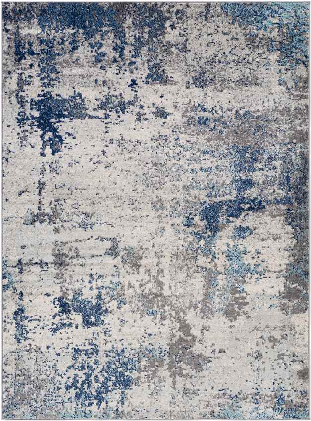 Bontebok Modern Dark Blue Area Rug