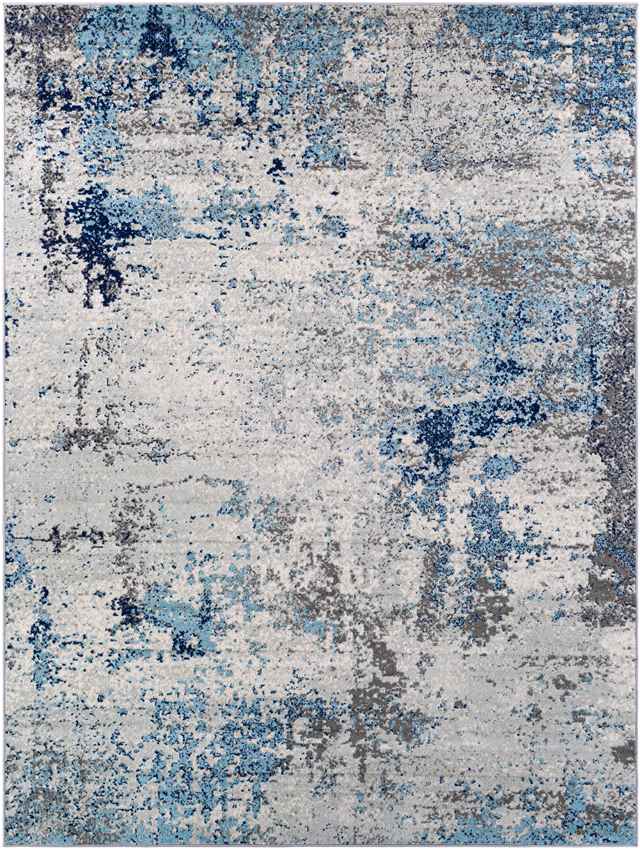 Bontebok Modern Dark Blue Area Rug