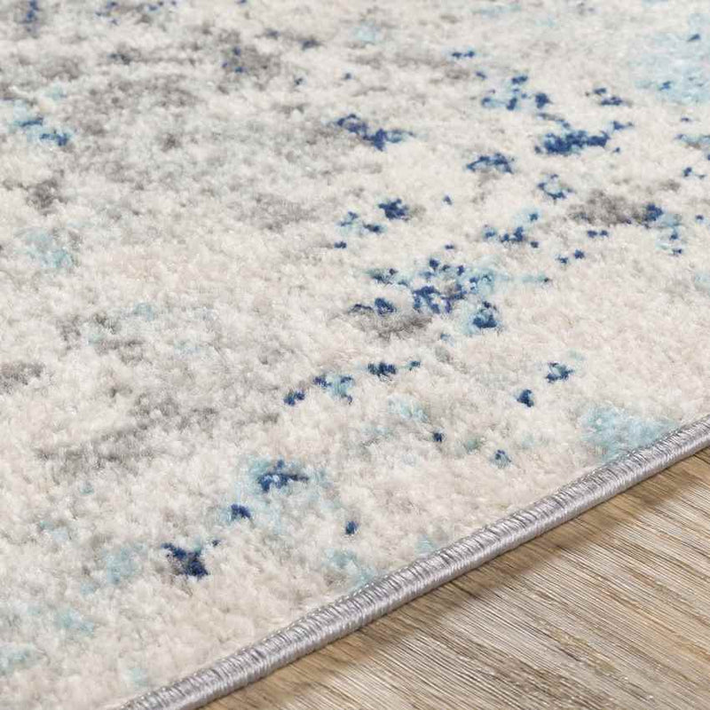 Bornwird Modern Dark Blue Area Rug