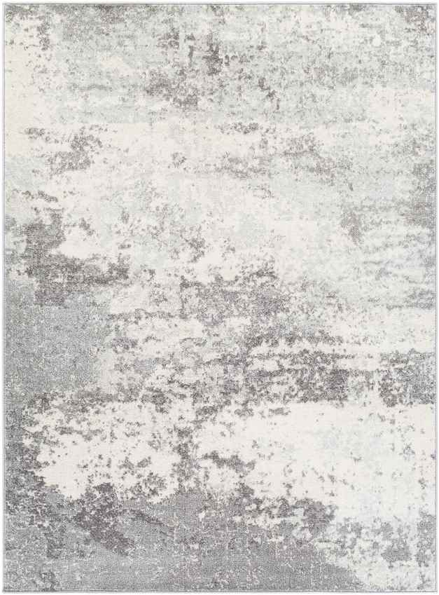 Bornwird Modern Medium Gray Area Rug