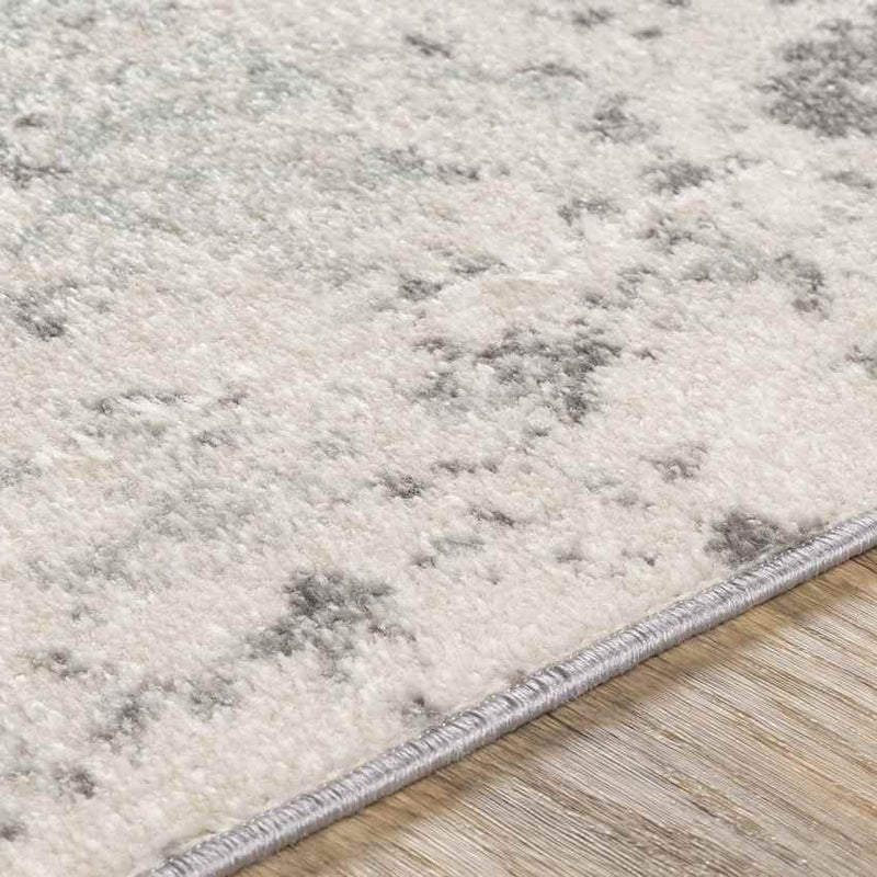 Bornwird Modern Medium Gray Area Rug